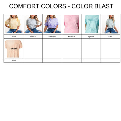 Color Blast - Comfort Color T-shirt