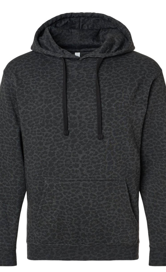 Black Leopard Hoodie